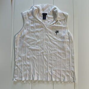 Izod Preppy Sweater Vest, Size M
